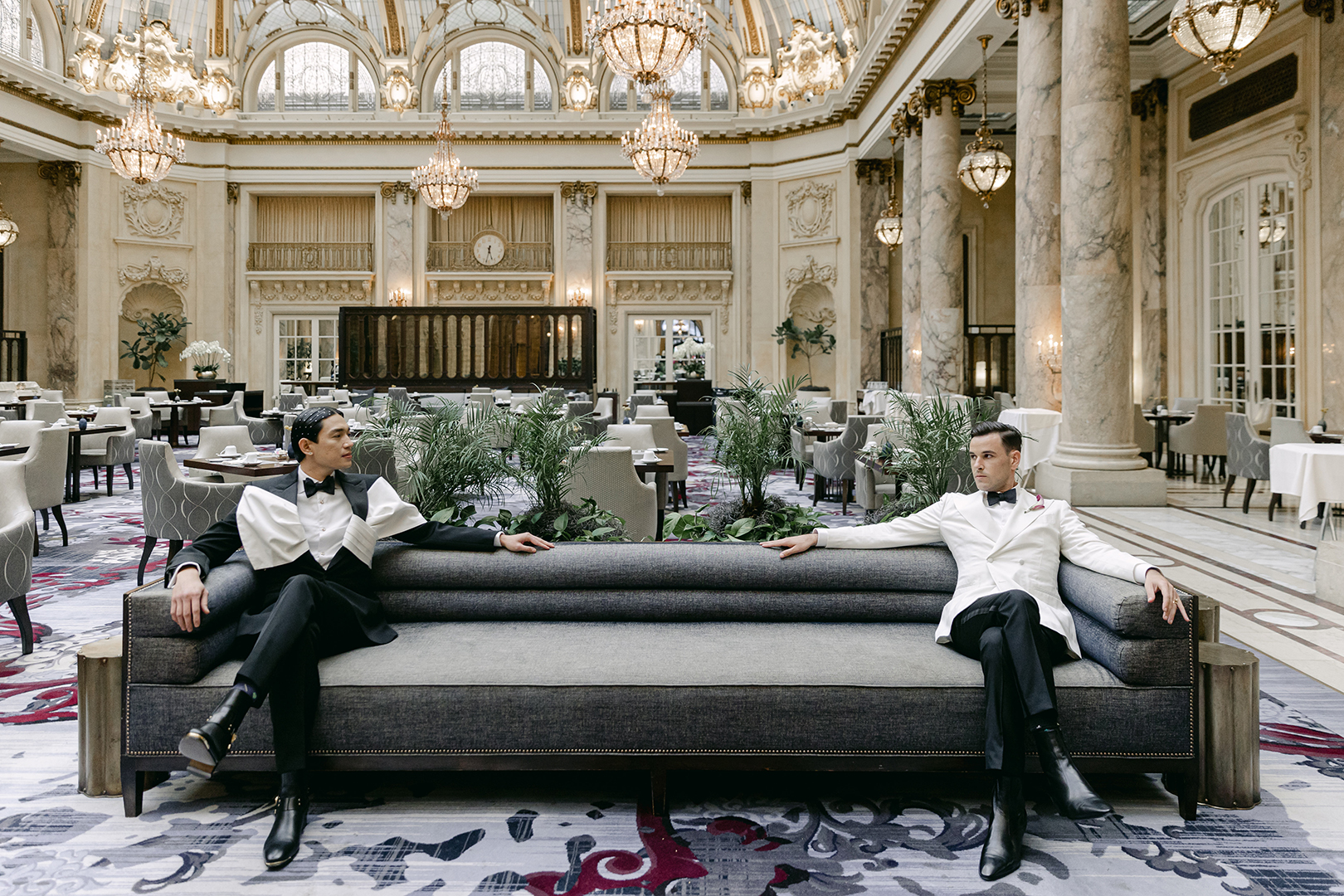 Jade & Nick Palace Hotel, San Francisco Wedding, 2021