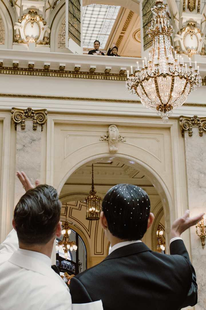 Jade & Nick Palace Hotel, San Francisco Wedding, 2021
