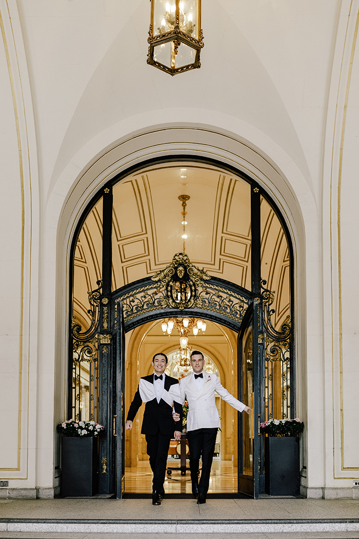 Jade & Nick Palace Hotel, San Francisco Wedding, 2021