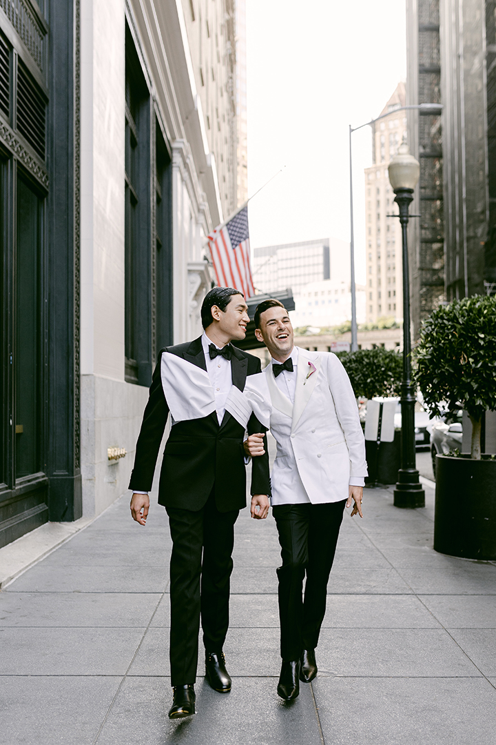 Jade & Nick Palace Hotel, San Francisco Wedding, 2021